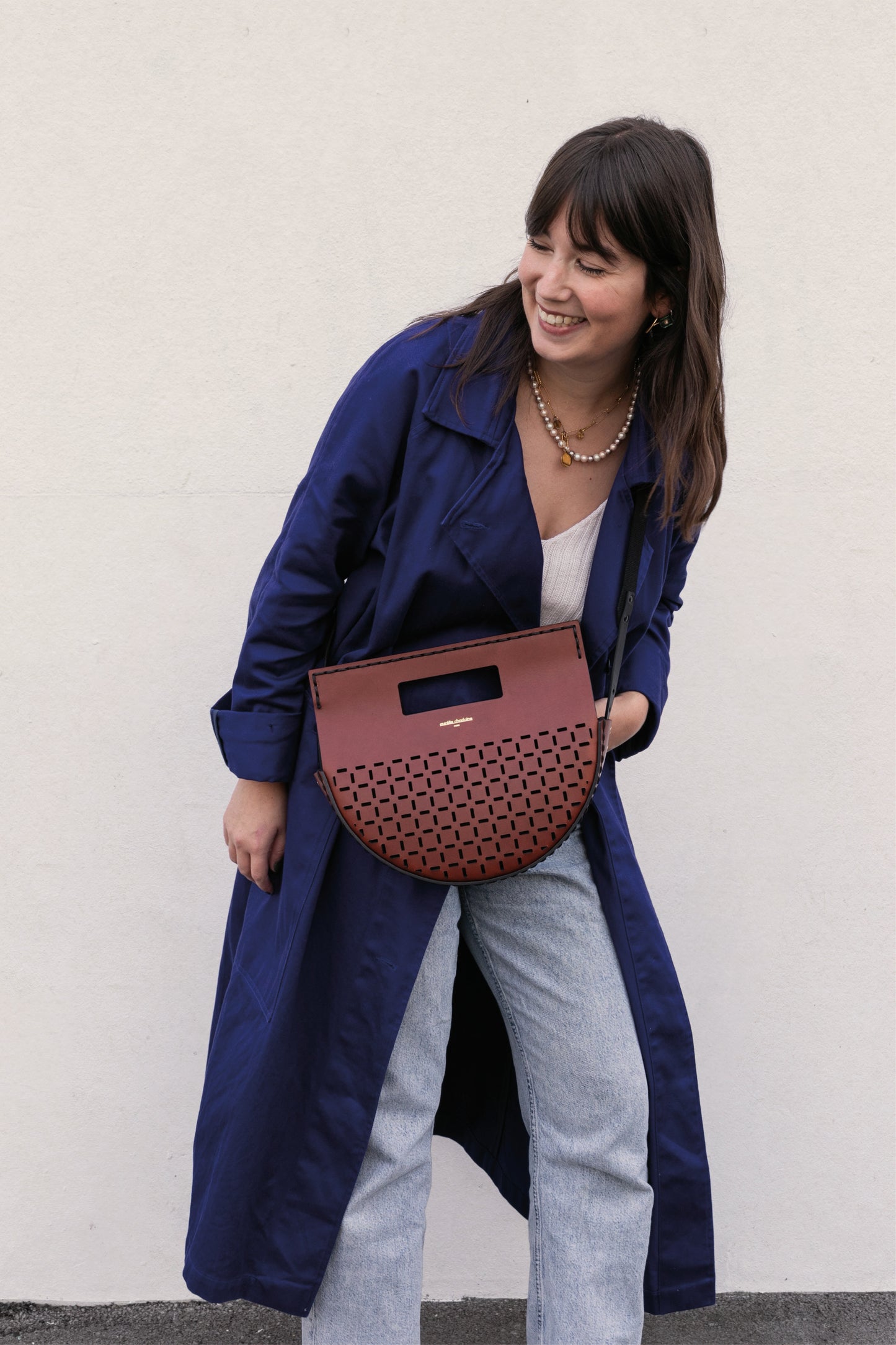 Atelier de maroquinerie | le grand sac Luna